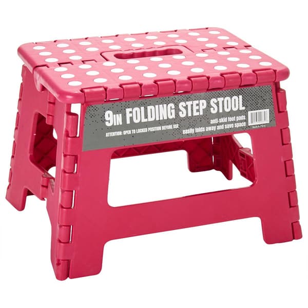 9in. Foldable Step Stool