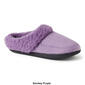 Womens Dearfoams&#174; Holly Velour Slip-On Clog Slippers - image 7