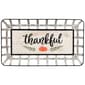 Northlight 24in. Pumpkin Thankful Serving Tray Wall Decor - image 1