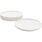 Famous Brand Set of 4 10.5in. High Rim Ceramic Dinner Plates - image 1