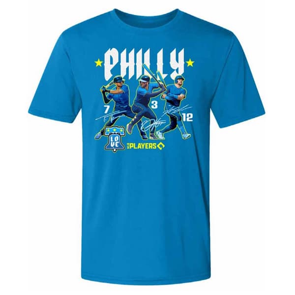 Mens Coed City Connect Philly Player Tee - image 
