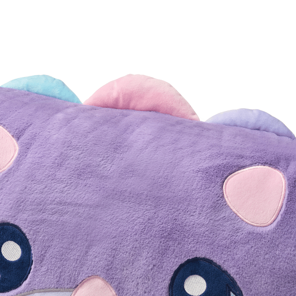 Olivia & Finn Purple Dino Kids Decorative Body Pillow