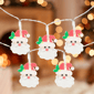 Northlight 10ct. LED Micro Santa Claus Christmas Light Set - image 2