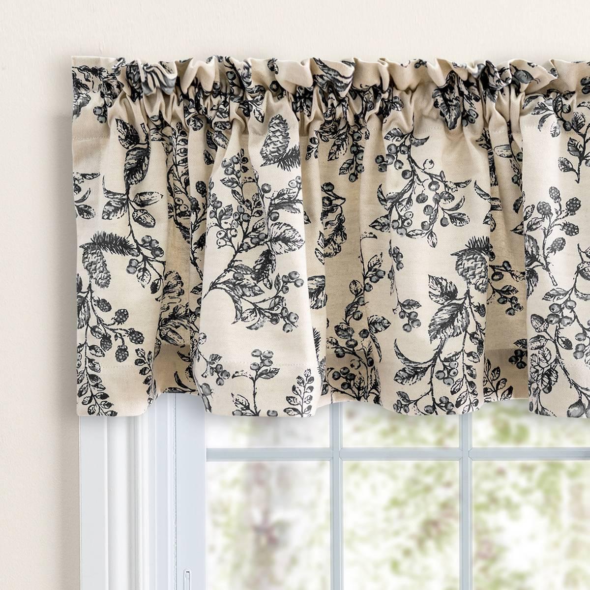 Ricardo(R) Waverly Gardens Rod Pocket Insert Valance - 42x13