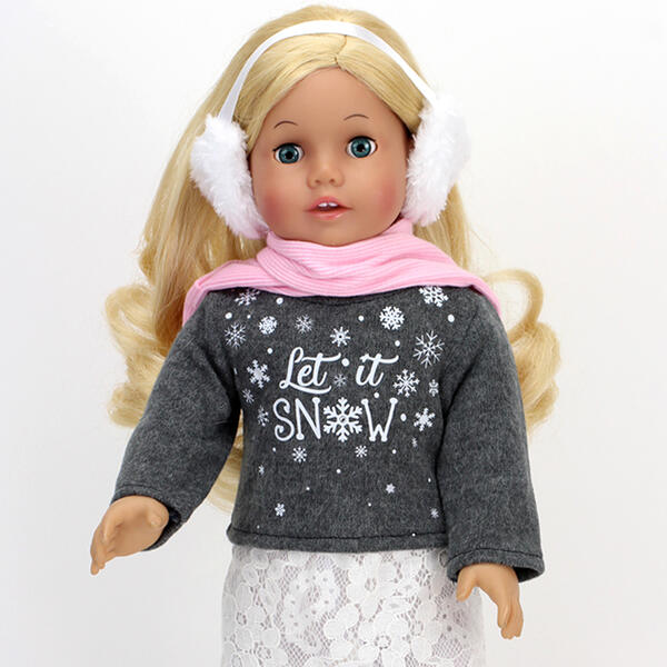 Sophia&#39;s® 6pc. Let it Snow Sweater and Skirt Set