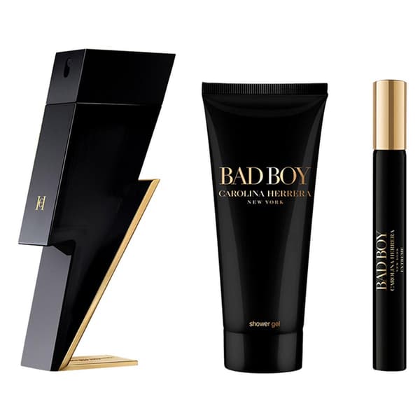 Carolina Herrera Bad Boy Eau de Toilette 3pc. Gift Set