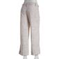 Plus Size Zac & Rachel Neutral Floral Belted Linen Pants - image 2