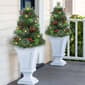 Puleo International 30in. Pre-Lit Urn Filler - Set of 2 - image 3