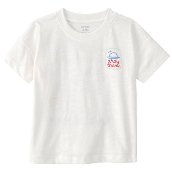 Toddler Boy Carter''s Ahoy There Graphic Ss Tee