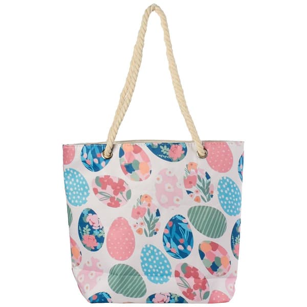 Renshun Easter Egg Canvas Tote