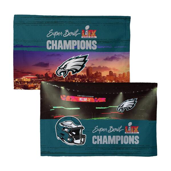 Northwest Super Bowl LIX Philadelphia Eagles 2pk. Towel Set - image 
