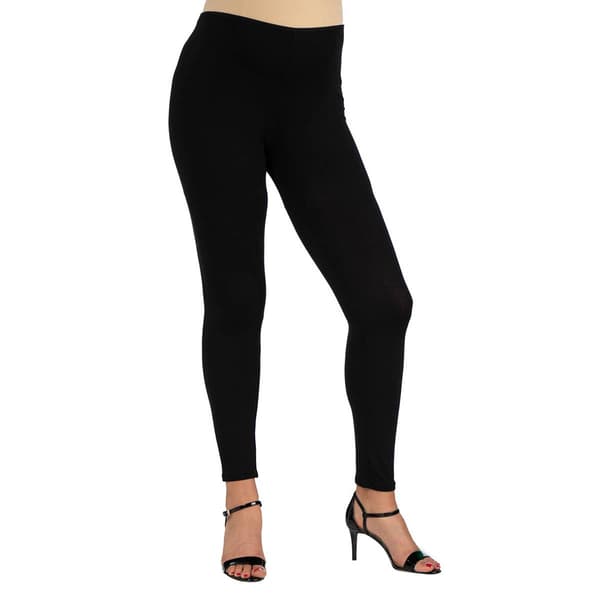 Plus Size 24/7 Comfort Apparel Maternity Leggings - image 