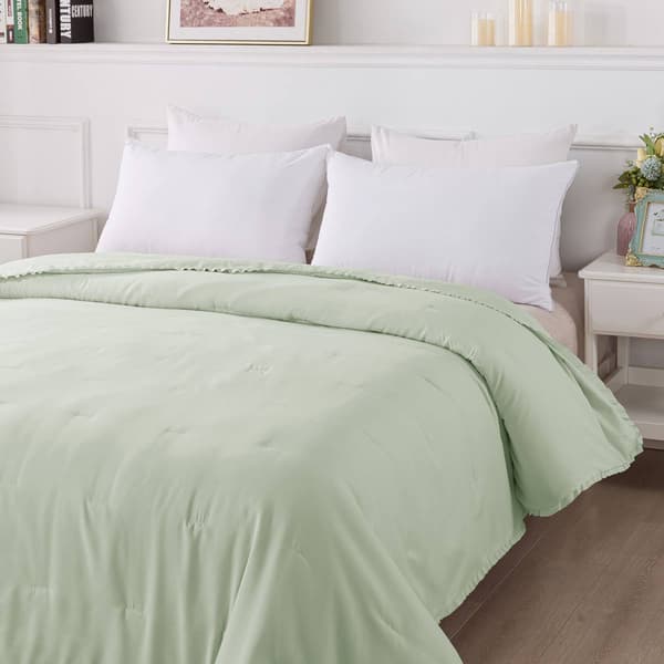St. James Home Ruffled Edge Down Alternative Blanket - image 