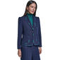Womens Tommy Hilfiger Long Sleeve One Button Contrast Trim Blazer - image 2