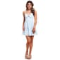 Juniors Trixxi Tie Front Embroidered Sun Dress - image 1