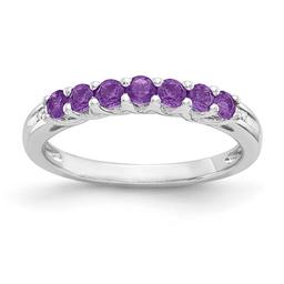 Gemstone Classics(tm) Sterling Silver & Amethyst Ring