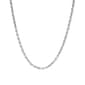 20in. Sterling Silver Rope Chain Necklace - image 1