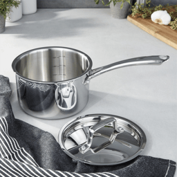BergHOFF Professional Tri-Ply 2qt. Saucepan with Lid