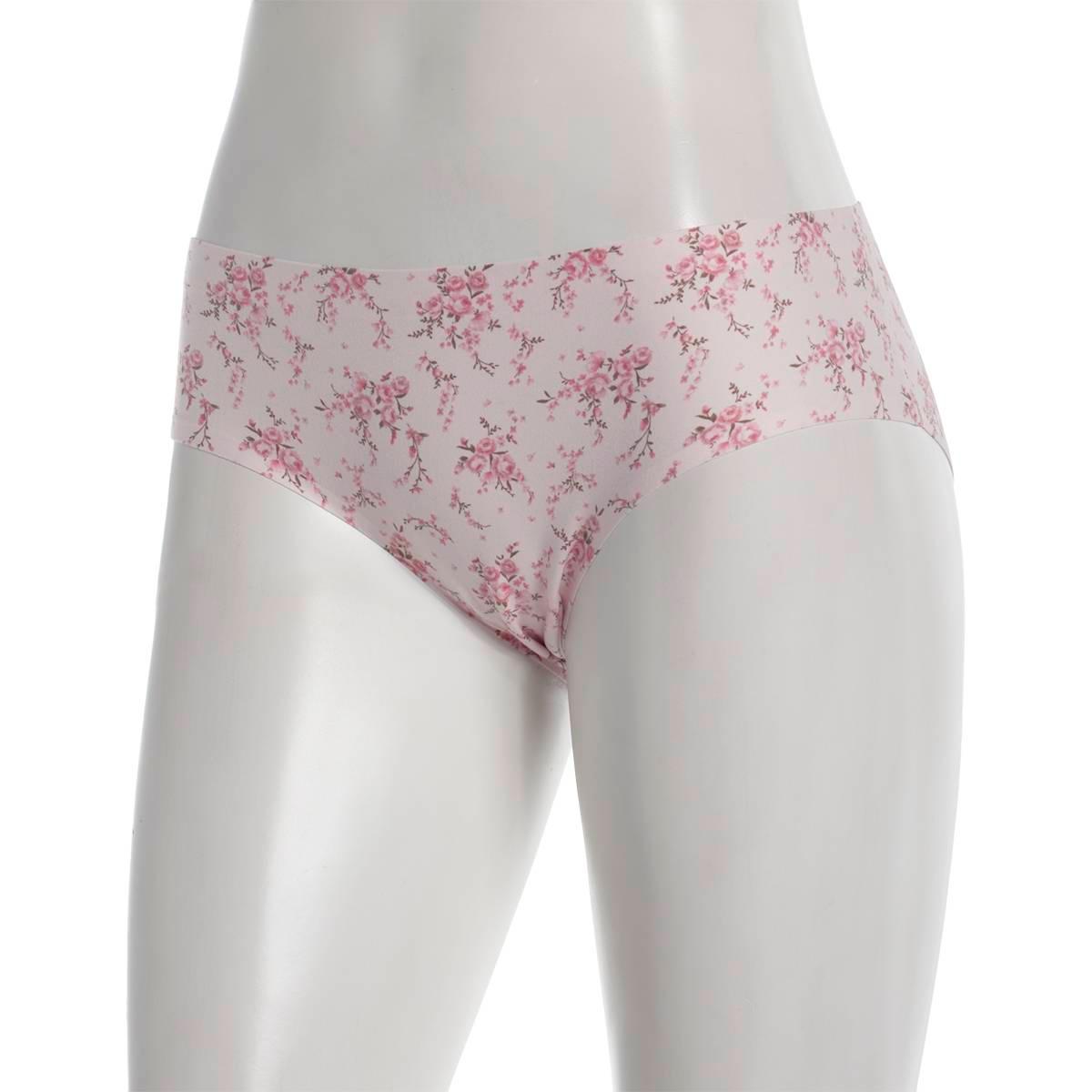 Womens Laura Ashley Brushed Micro Hipster Panties - LS9172FQ