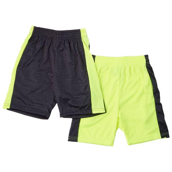Boys &#40;4-7&#41; Cougar&#40;R&#41; Sport Ultra Performance 2pk. Space Dye Shorts - image 