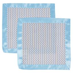 MiracleWare(R) 2-Pack Chevron Muslin Security Blanket