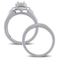 Loveblooms™ Princess & Round Diamond Bridal Ring Set - image 3