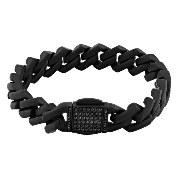 Mens Gentlemen's Classics&#8482; Cubic Zirconia Link Bracelet