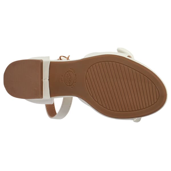 Little Girl White Mountain Enjoy Dress Sandals