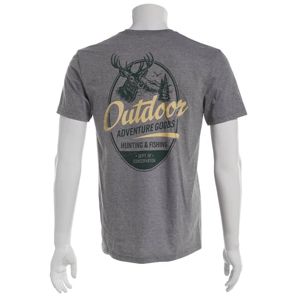 Mens Outdoor Decision Short Sleeve Tee - Graphite
