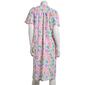 Plus Size Elegant Emily Short Sleeve Floral Trapunto Duster - image 3