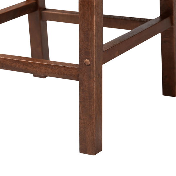 bali & pari 2pc. Cordoba Bohemian Seagrass Counter Stool Set
