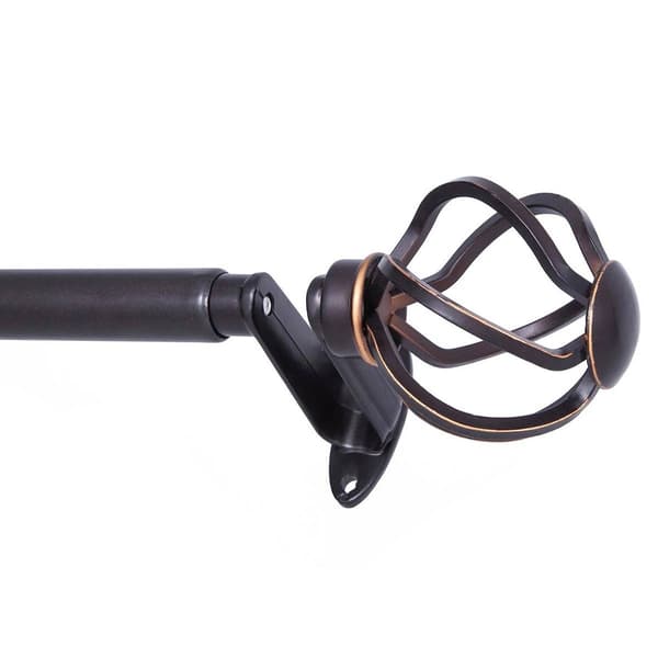 Sun Zero Cage 3/4in. Orb Wrap Curtain Rod - image 