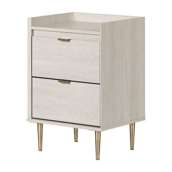 South Shore Hype Winter Oak End Table