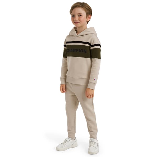 Boys &#40;4-7&#41; Champion&#40;R&#41; Pieced Hoodie & Tapered Jogger Set - image 