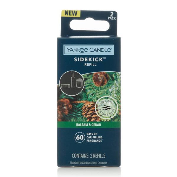 Yankee Candle&#40;R&#41; Sidekick&#40;R&#41; 0.96oz. Balsam & Cedar Car Refill - image 