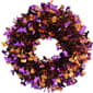 Halloween Tinsel Pumpkin w/Hats Wreath - image 1