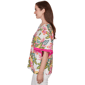 Womens Ruby Rd. Hothouse Florals Short Sleeve Tropical Blouse - image 4