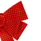Northlight Seasonal LED Color Changing Red Sequin Bow Décor - image 4