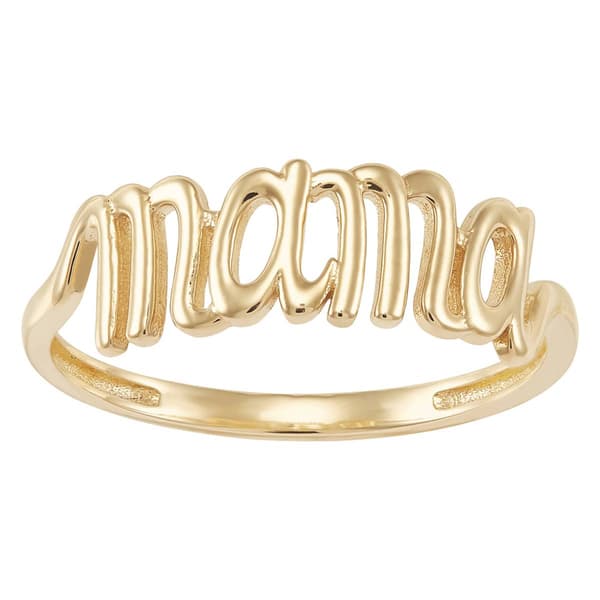 Gold Classics™ 10kt. Yellow Gold Polished Mama Ring