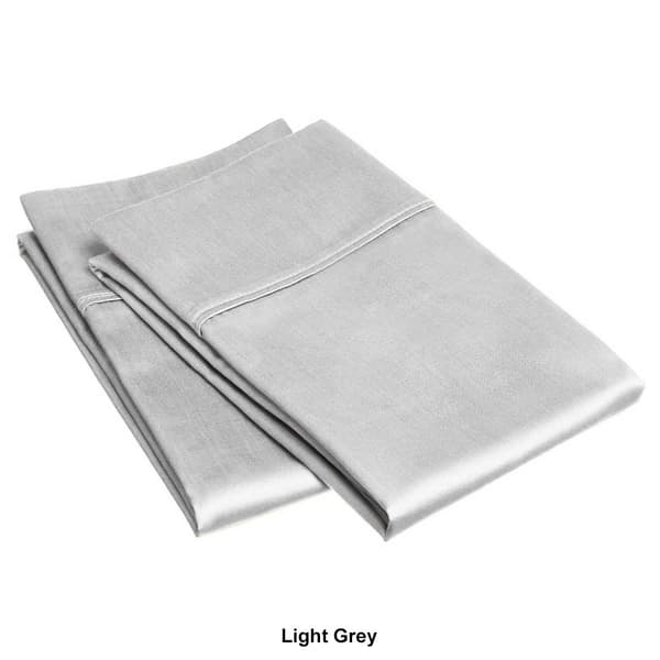 Superior 2pc. 300TC Egyptian Cotton Solid Pillowcase Set