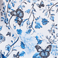 Plus Size Emaline Sapphire Serenade I Sleeveless Botanical Blouse - image 6