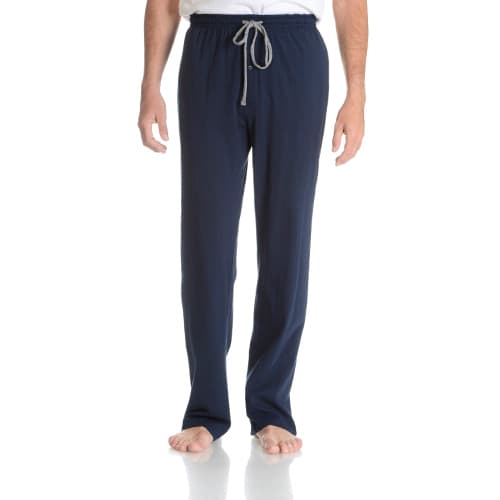 Mens Hanes&#174; Ultimate&#174; 2pk. Solid Knit Pajama Pants