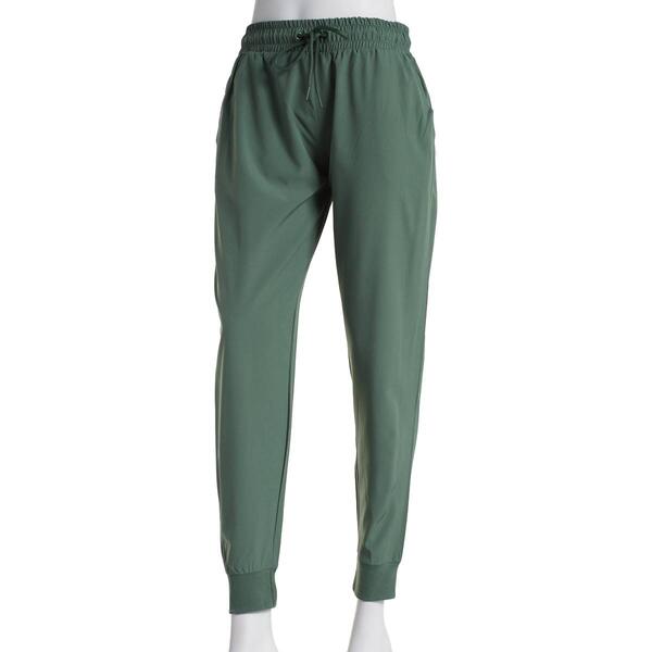 Womens Starting Point 4-Way Stretch Woven Joggers w/Pockets - image 