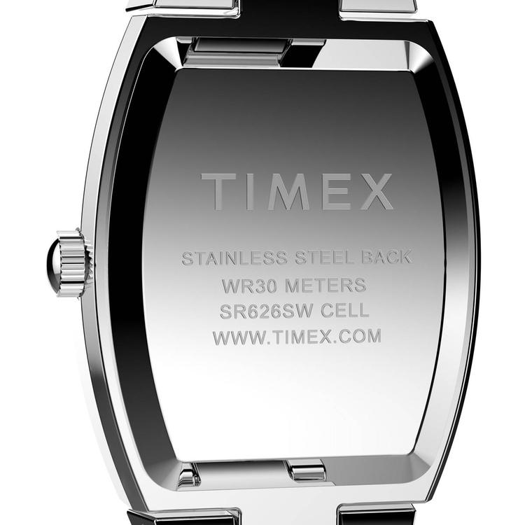 Womens Timex® Silver-Tone Crystal Accent Watch - TW2W95600JT