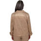 Womens Alfred Dunner Union Square Mixed Media Suede Jacket - image 3