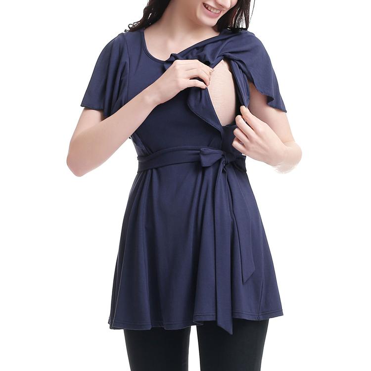 Womens Glow & Grow® Maternity Nursing Tunic Top