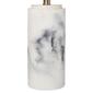 Lalia Home Marbleized Table Lamp w/White Fabric Shade - image 5