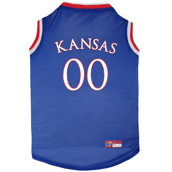 NCAA Kansas Jayhawks Basketball Pet Jersey