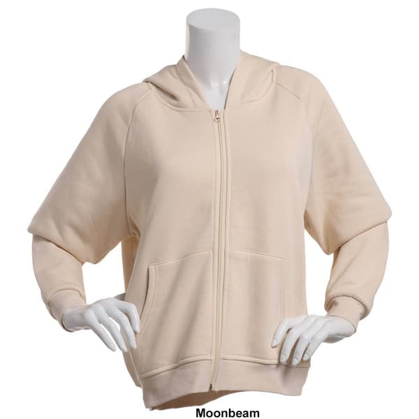 Plus Size Mountain Ridge Fleece Zip Front Hoodie