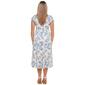 Juniors No Comment Emmeline Floral Smocked Gauze Midi Dress - image 2